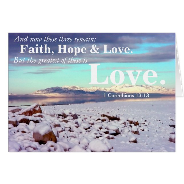 Scriptured Great Salt Lake, Utah Landscape (Front Horizontal)