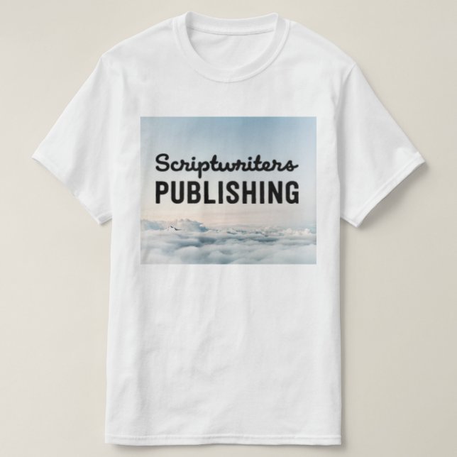 Scriptwriters Black Cloud T-shirt (Design Front)