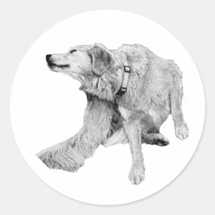 Scritch & Smile Classic Round Sticker