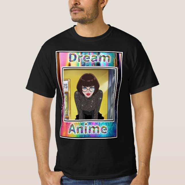 Scroll Clerk Dream Anime T-Shirt (Front)