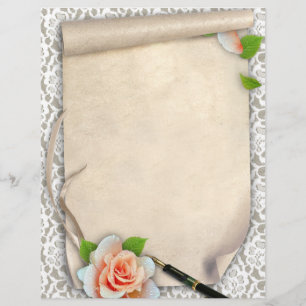 Scroll Custom Letterhead