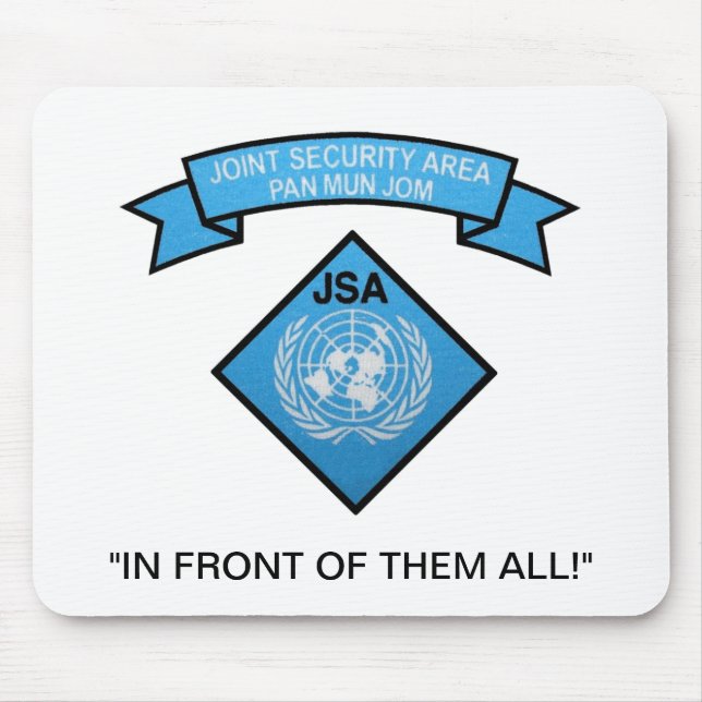 Scroll & Diamond Mouse Pad (Front)