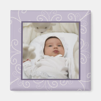 Scroll Magnet (lavender)