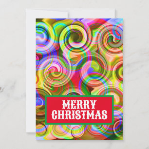 Scroll Pastel geometrical abstract Invitation