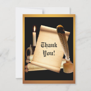 Scroll Postcard