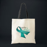 Scroll Ribbon - Tourette Syndrome Awareness Tote Bag<br><div class="desc"></div>