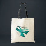 Scroll Ribbon - Tourette Syndrome Awareness Tote Bag<br><div class="desc"></div>
