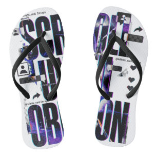 SCROLL UNTIL OBLIVION   Social Media Brutalist Typ Jandals