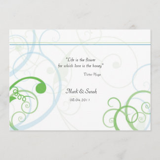 Scrolling Around II Invitation