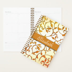 Scrolling Rusted Planner