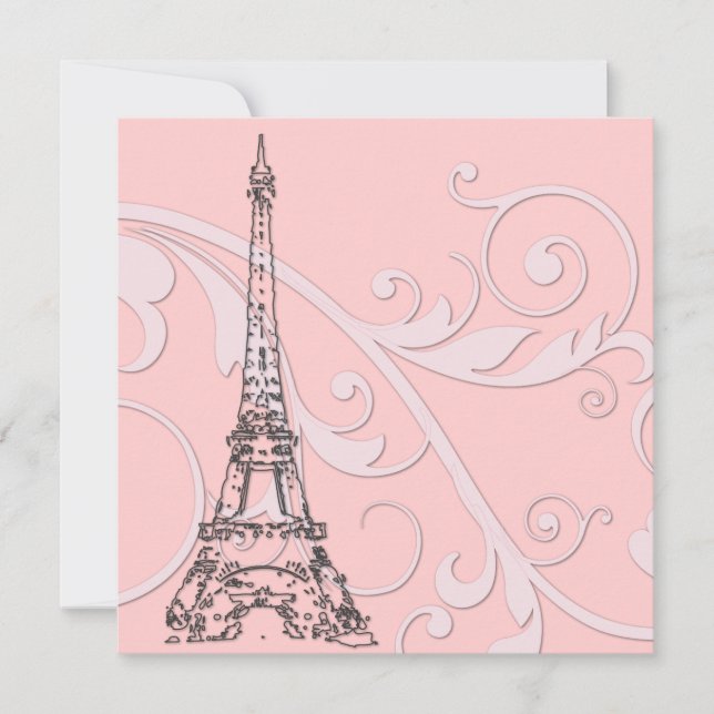 Scrolls and Eiffel Tower (Front)