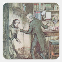 Scrooge and Bob Cratchit