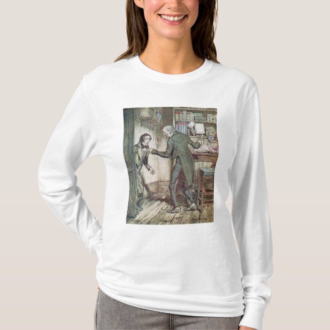 Scrooge and Bob Cratchit T-Shirt (Front)
