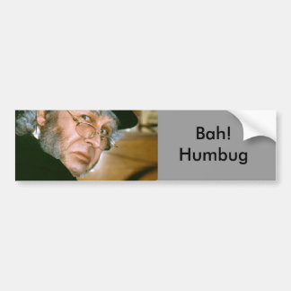 scrooge, Bah! Humbug Bumper Sticker