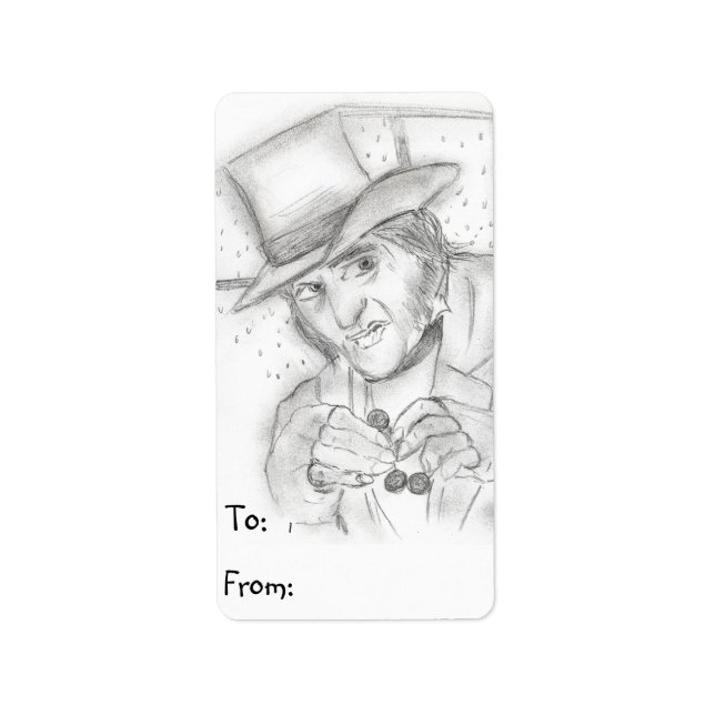 Scrooge Gift Tags (Front)