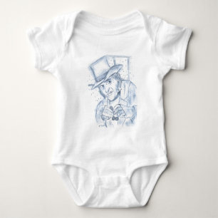 Scrooge in Blue Baby Bodysuit
