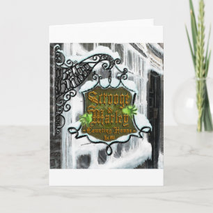 Scrooge&MarleySignScene Holiday Card