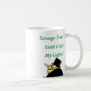 Scrooge You! Cute, cartoon, Christmas Coffee Mug
