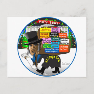 Scrooge You Postcard