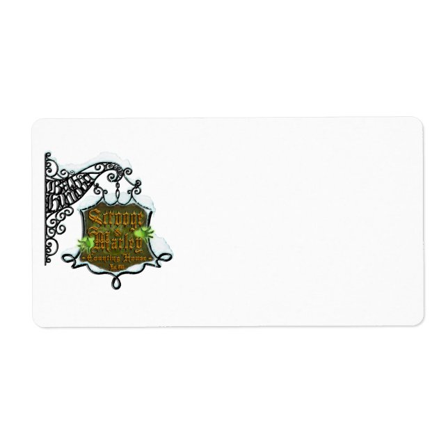 ScroogeHauntedSign (Front)