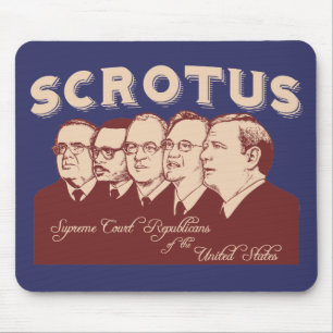 SCROTUS MOUSE PAD