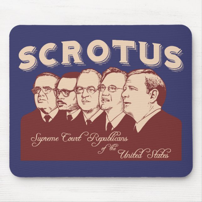 SCROTUS MOUSE PAD (Front)