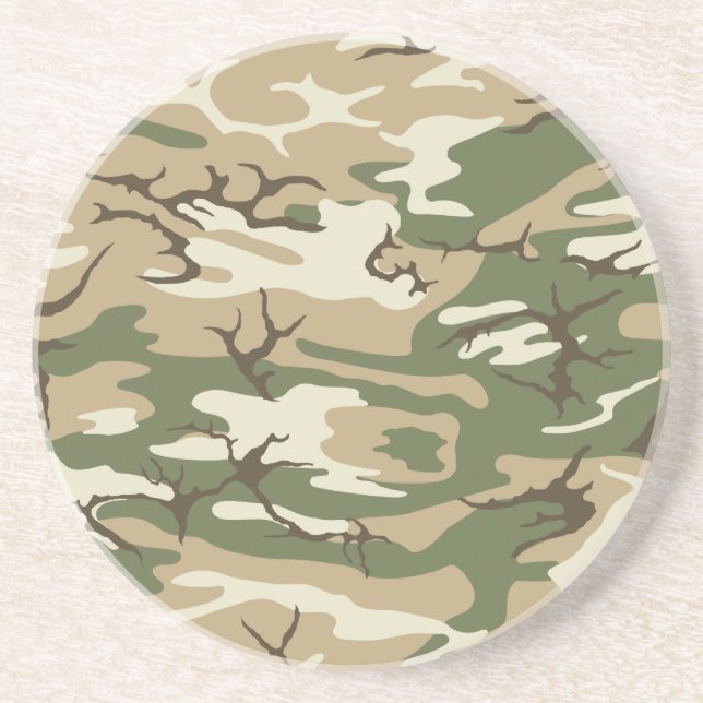 Scrub Camo Coaster (Front)