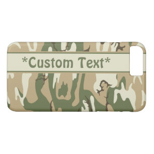 Scrub Camo w/ Custom Text Case-Mate iPhone Case