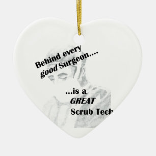 Scrub Tech Ceramic Tree Decoration