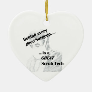 Scrub Tech Ceramic Tree Decoration