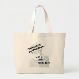 Scrub Tech Large Tote Bag