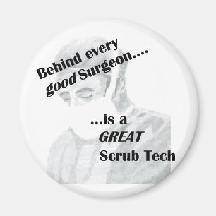 Scrub Tech Magnet