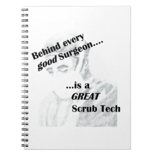 Scrub Tech Spiral Notebook