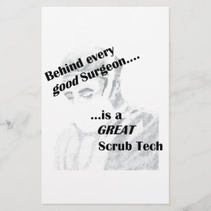 Scrub Tech Stationery