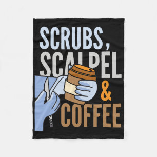 Scrubs  fleece blanket