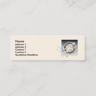 Scrubs - Skinny Mini Business Card