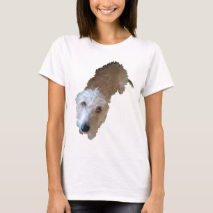 Scruffy Dog Womens Baby Doll T-Shirt
