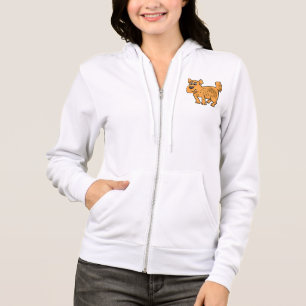Scruffy Orange Puppy Dog Hoodie