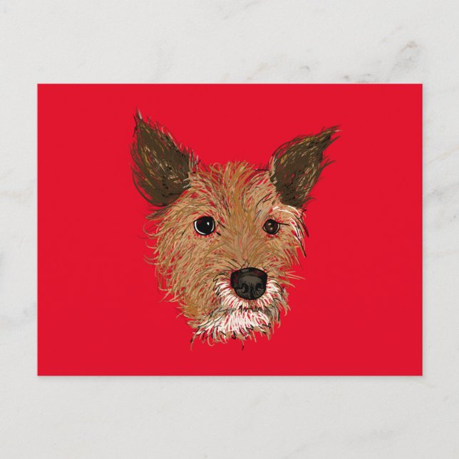 scruffy pups postcard (Front)