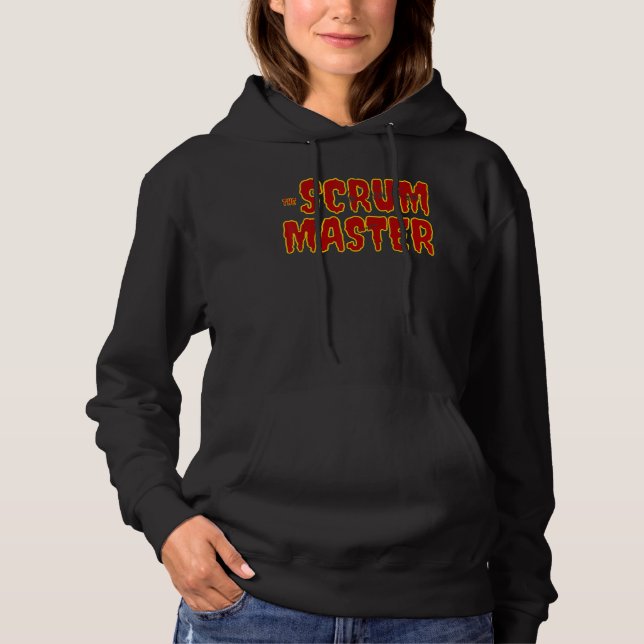 Scrum Agile DevOps Project Lead  Scrum Master Hoodie (Front)