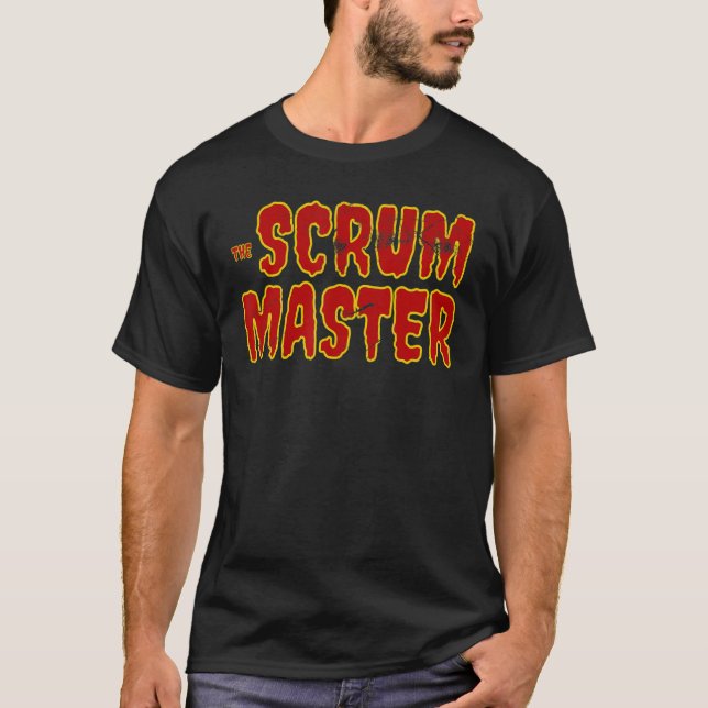 Scrum Agile DevOps Project Lead  Scrum Master T-Shirt (Front)