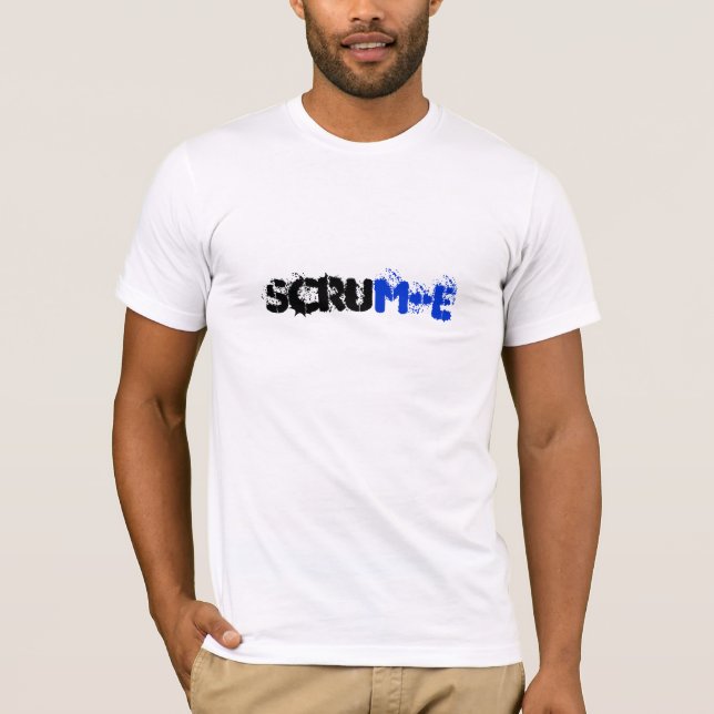 Scrum-e Mens Fitted T-shirt (Front)