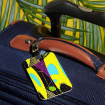 "Scrunchies" Luggage Tag (w/card slot)