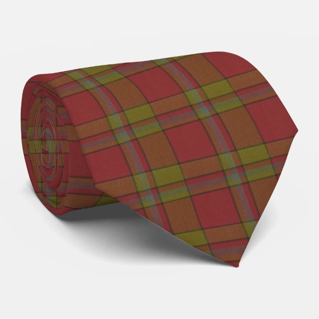 Scrymgeour Modern Original Scottish Clan Tartan  Tie (Rolled)