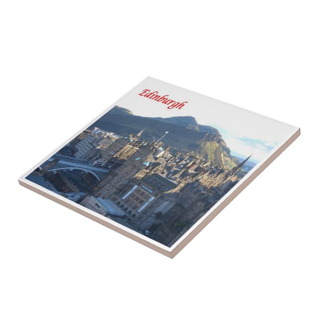 SCT004 EDINBURGH, Scotland, Tile (Side)