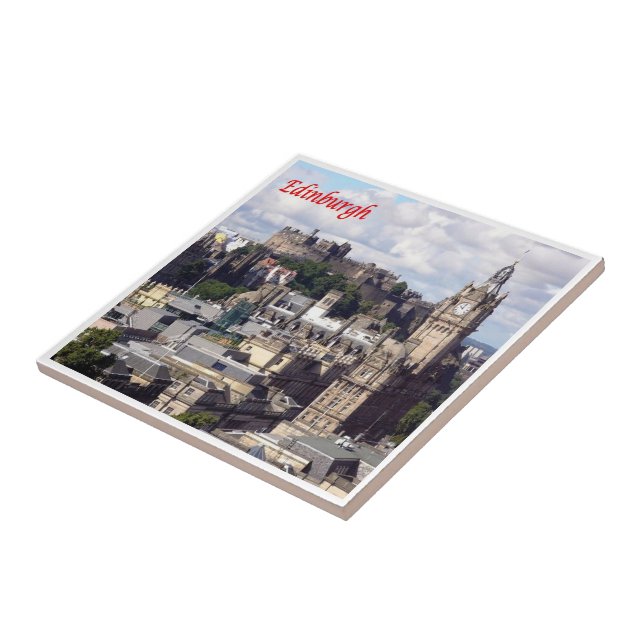 SCT019 EDINBURGH, Scotland, Europe, Tile (Side)