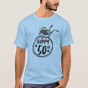 Scuba 50th Birthday T-Shirt