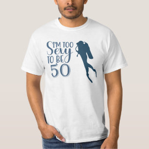 Scuba 50th Birthday T-Shirt