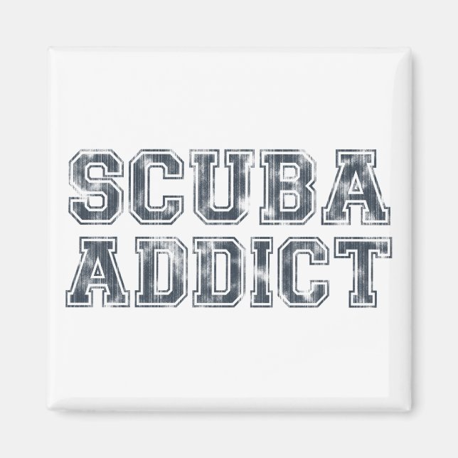 Scuba Addict Magnet (Front)