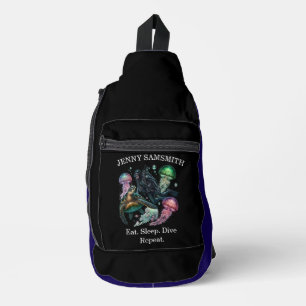 Scuba Bliss: Dive into Adventure! Sling Bag